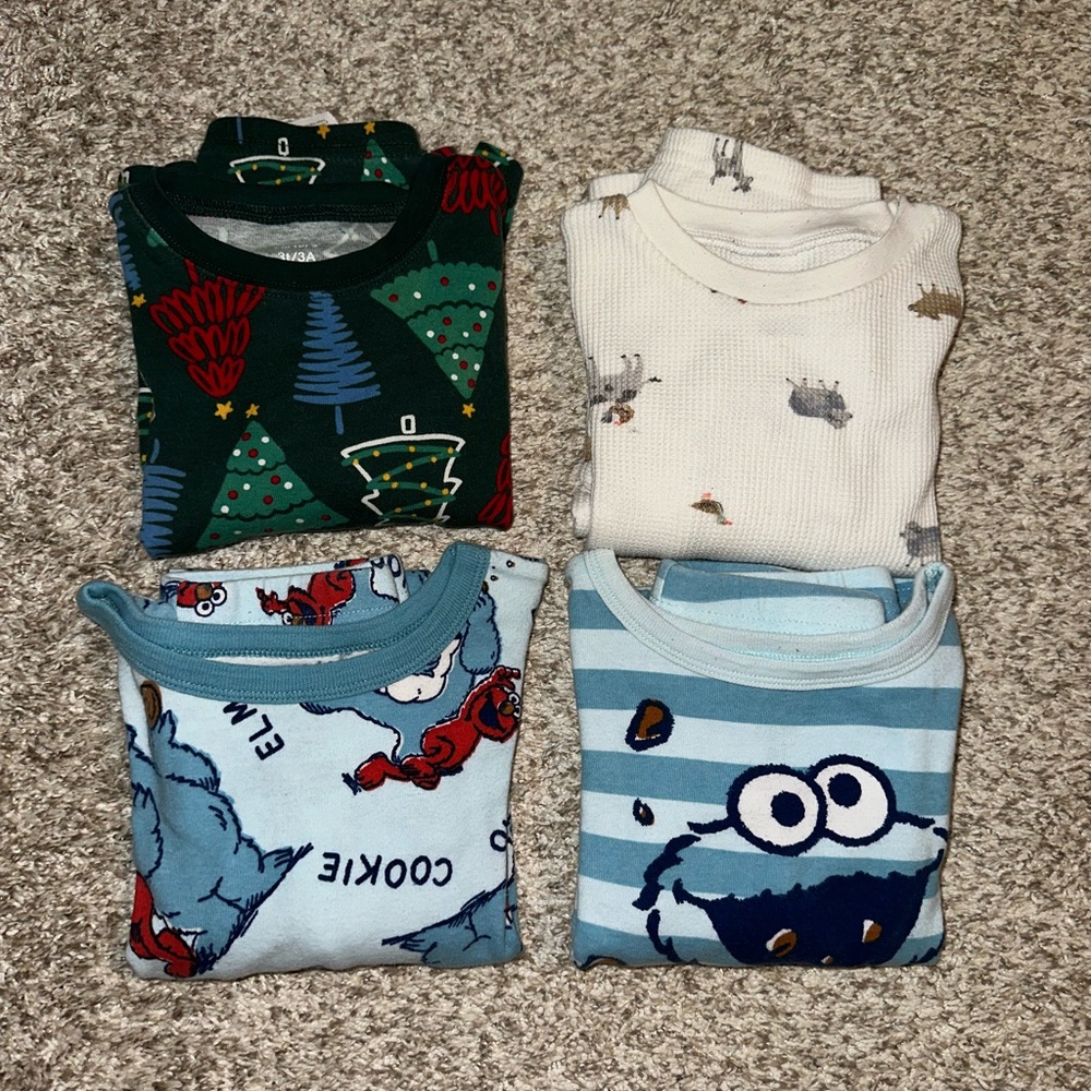 Carter's and Sesame Street Pajama Sets
